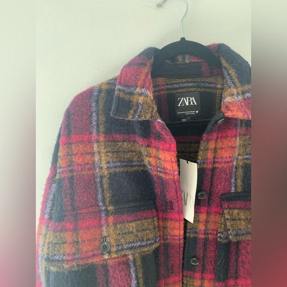 NWT ZARA Trf oversized shacket. - Picture 2 of 7